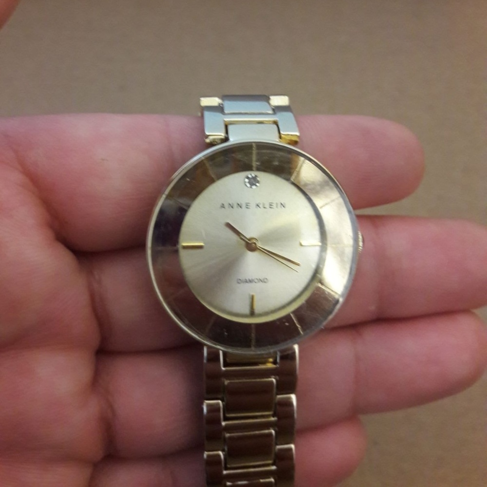 Anne Klein Ladies Watch  GoldTone